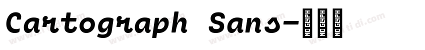 Cartograph Sans字体转换